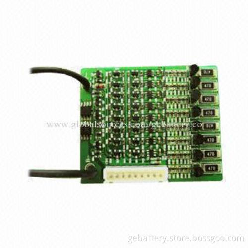 PCB for 8S Power Battery Pack with 2.0, 2.8, 3.0V Cell Low-voltage